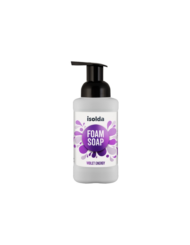 ISOLDA Violet energy foam soap, 400 ml